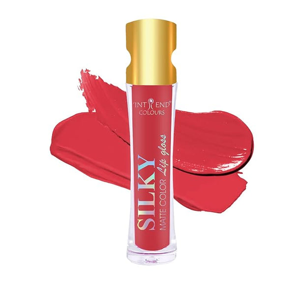 INTREND COLOURS Silky Semi Matte Lip Colour | Waterproof | Semi Matte Lip ColourColour Name: DATE NIGHT