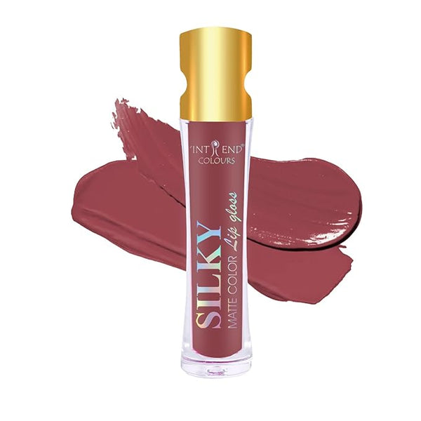 INTREND COLOURS Silky Semi Matte NUDE Lip Colour | Waterproof | Semi Matte Lip Colour| Colour