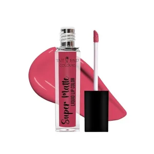 Super Matte Liquid Lip Colour Lipstick  I 10 ML I A -02 (Blush On)
